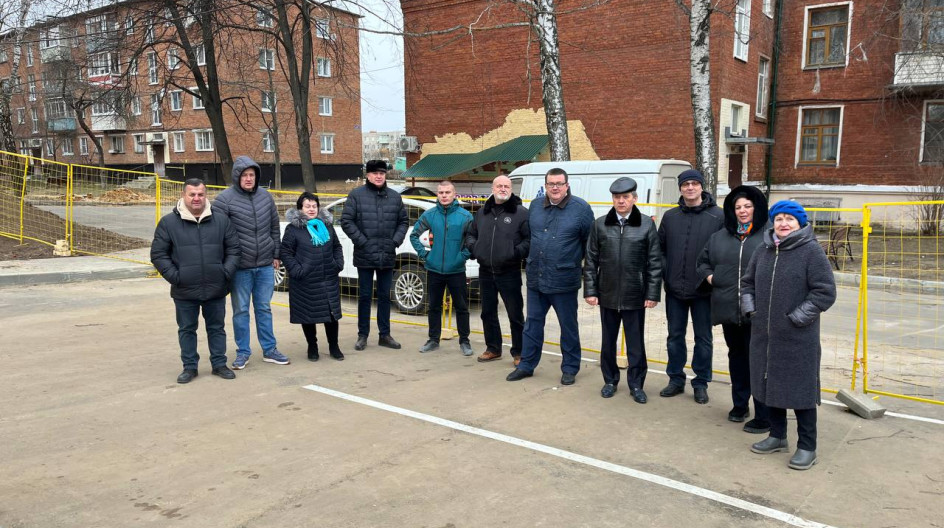 СТУПИНО. Провели мониторинг исполнения наказов избирателей  Вместе с коллегами из местного Совета Депутатов от фракции "Единая Россия",