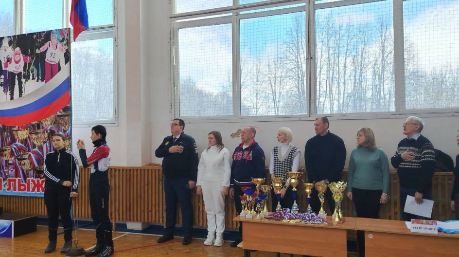 КАМЕНКА. Поприветствовал юных спортсменов на Фестивале «Каменская лыжня»