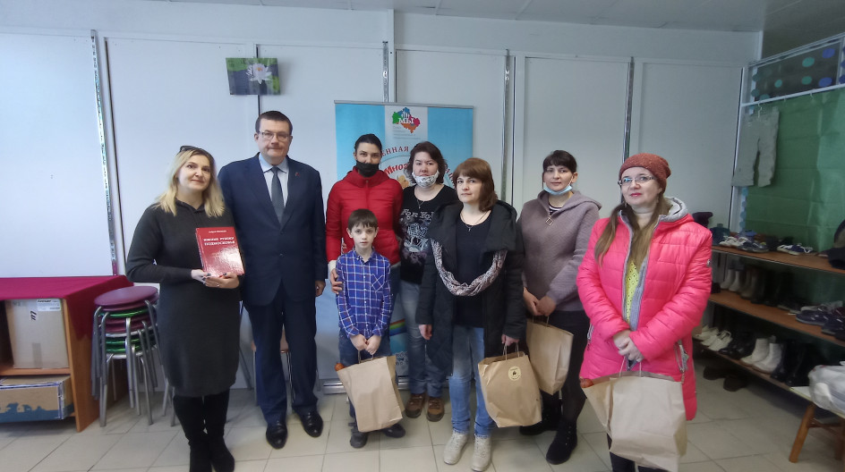СТУПИНО. Андрей Голубев продолжает личную волонтерскую работу