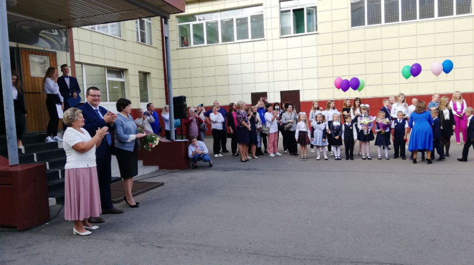 КАШИРА. В школе №4 в этом году 88 первоклассников впервые перешагнули порог школы