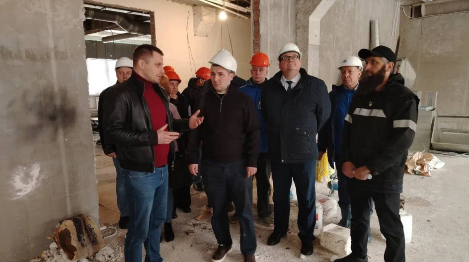 КАШИРА. Дело делается — на контроле каждый этап! Продолжаем мониторинг капитального ремонта в структурном подразделении колледжа «Московия»