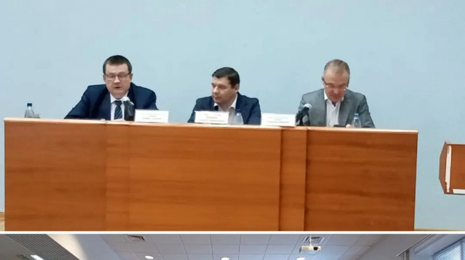 ПРОТВИНО. Андрей Голубев представил отчет о своей работе активу округа