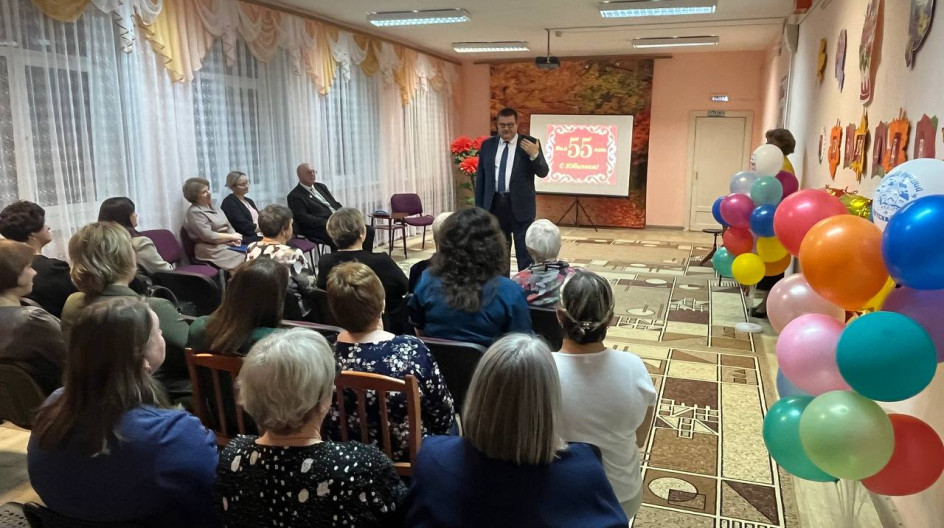 ТАРАСКОВО. Поздравил коллектив Тарасковского детского сада с 55-летним юбилеем!