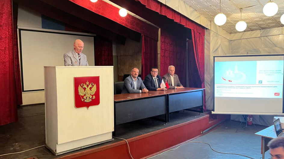 ОЖЕРЕЛЬЕ. Вместе с главой городского округа Кашира Михаилом Шуваловым на базе депо Ожерелье.
