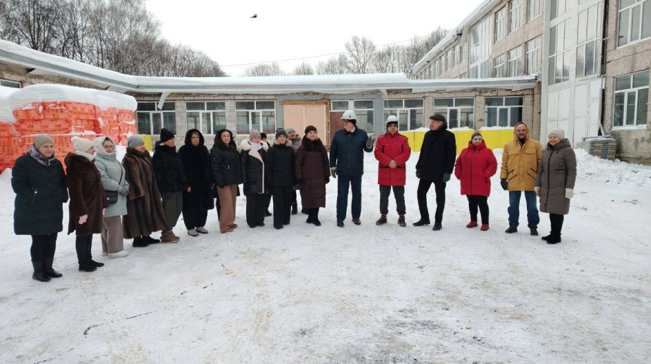 ЛИПИЦЫ. Провели мониторинг капитального ремонта объектов образования