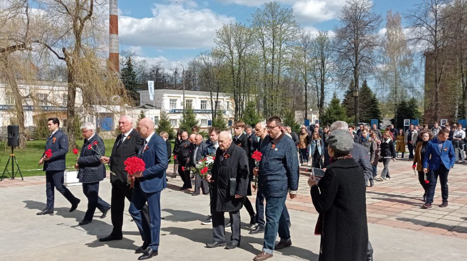 СТУПИНО. Андрей Голубев почтил память Ступинских металлургов.