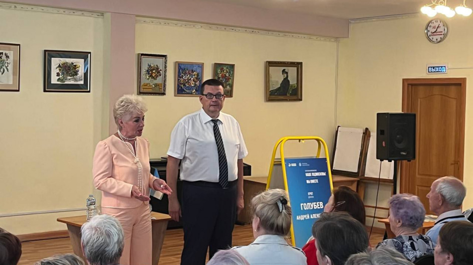 КАШИРА.  Продолжаю цикл своих отчётов перед избирателями о результатах работы в 2022 году и в первом полугодии 2023 года.