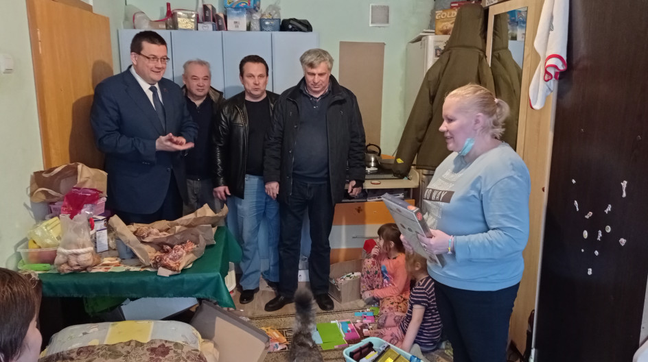 ПРОТВИНО. Андрей Голубев продолжает волонтерскую работу