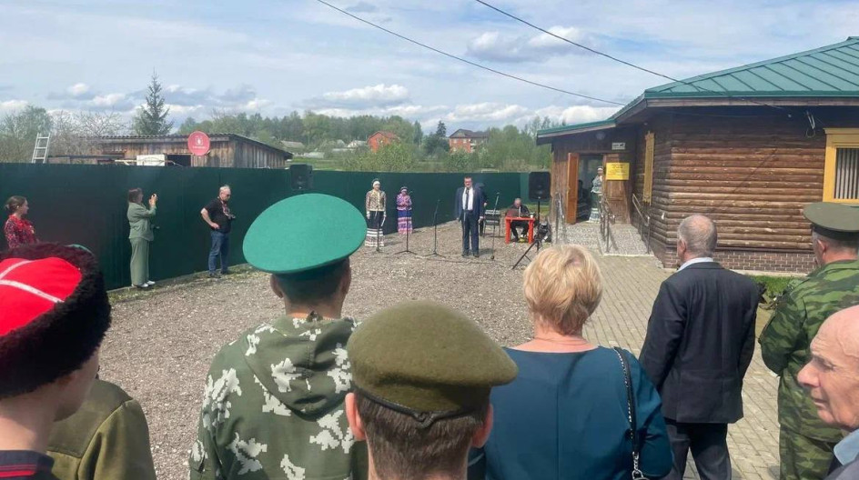 СЕРЕБРЯНЫЕ ПРУДЫ. Принял участие в торжественном мероприятии в рамках проекта «Маршальский треугольник»