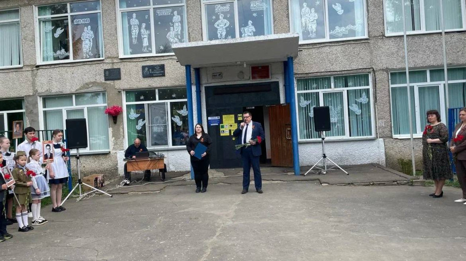КАМЕНКА. Принял участие в торжественном митинге, посвящённом 81-й годовщине Великой Победы