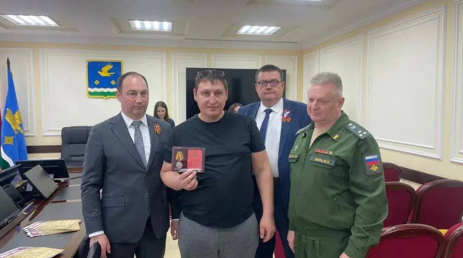 СТУПИНО. Встретился с представителями Ассоциации ветеранов СВО, бойцами специальной военной операции и семьями павших героев