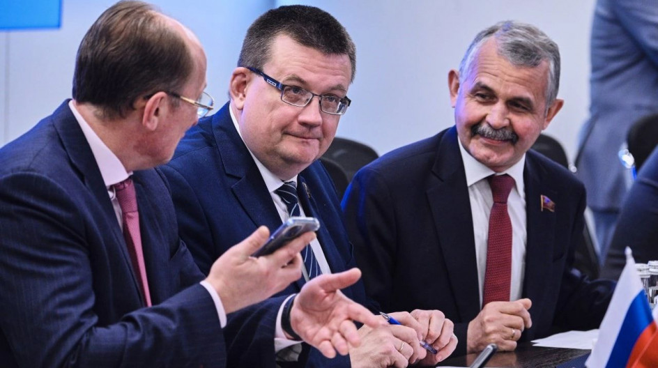 Андрей Голубев принял участие в очередном заседании фракции "Единая Россия в Мособлдуме. 
