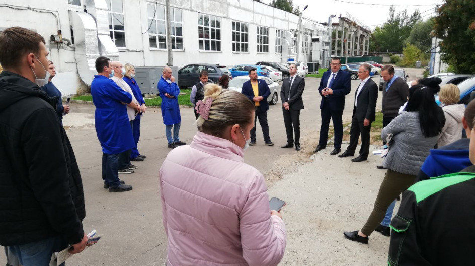 ПУЩИНО. Состоялась встреча с коллективами "ДиСи" и "Дрожжевые технологии"
