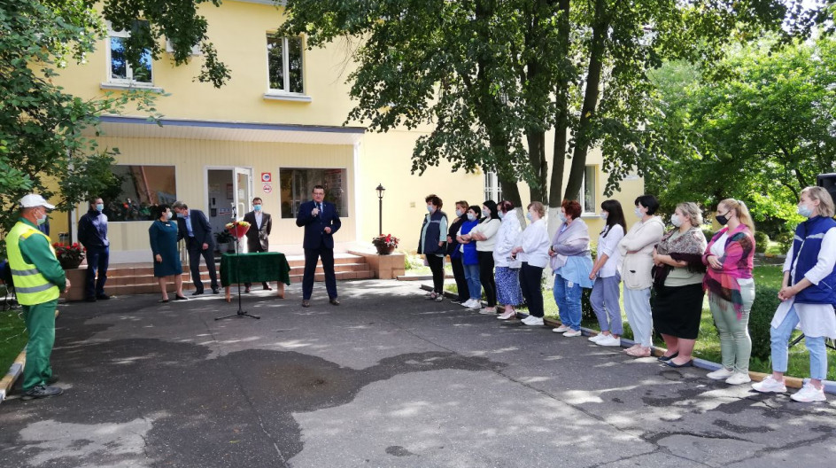 СТУПИНО. Депутат Мособлдумы Андрей Голубев провёл встречу с коллективом Ступинского химического завода