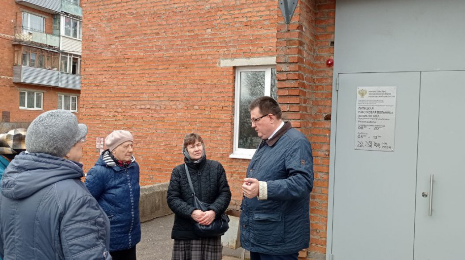 ЛИПИЦЫ. Андрей Голубев встретился с активными жителями села ЛИПИЦЫ.