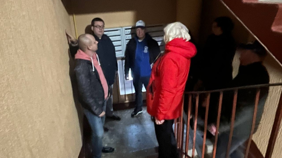 КАШИРА. Провёл мониторинг капитального ремонта подъездов в многоквартирных домах городского округа Кашира