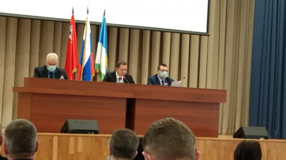 КАШИРА. Андрей Голубев представил отчет о работе активу городского округа
