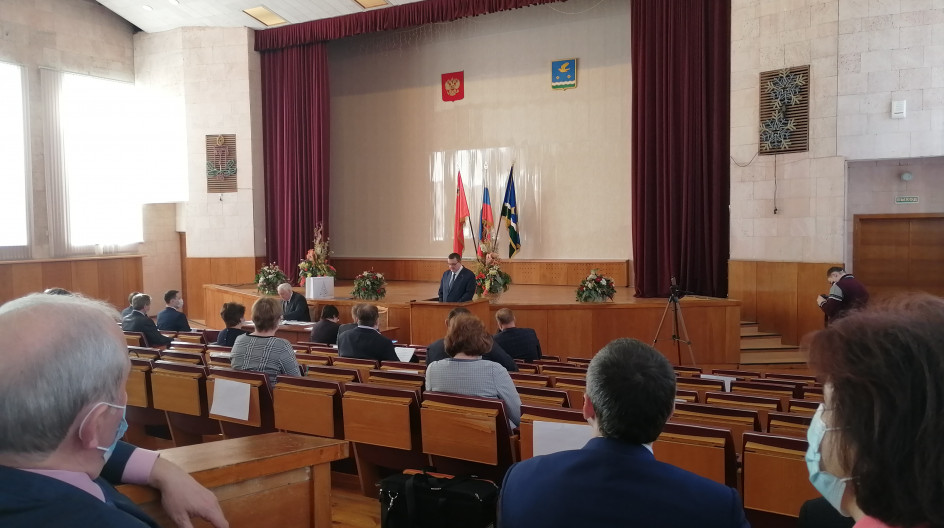 СТУПИНО. Андрей Голубев принял участие в работе Совета депутатов городского округа Ступино