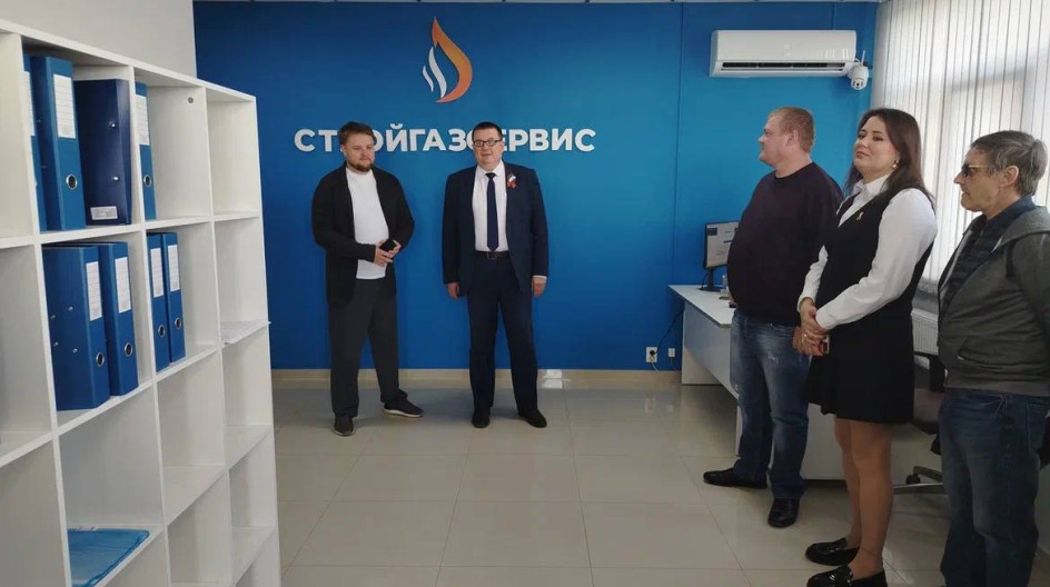 СЕРПУХОВ. Встретился с коллективом ООО «Стройгазсервис»
