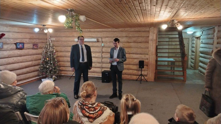 Встретился с инициативной группой жителей в Доме творчества.