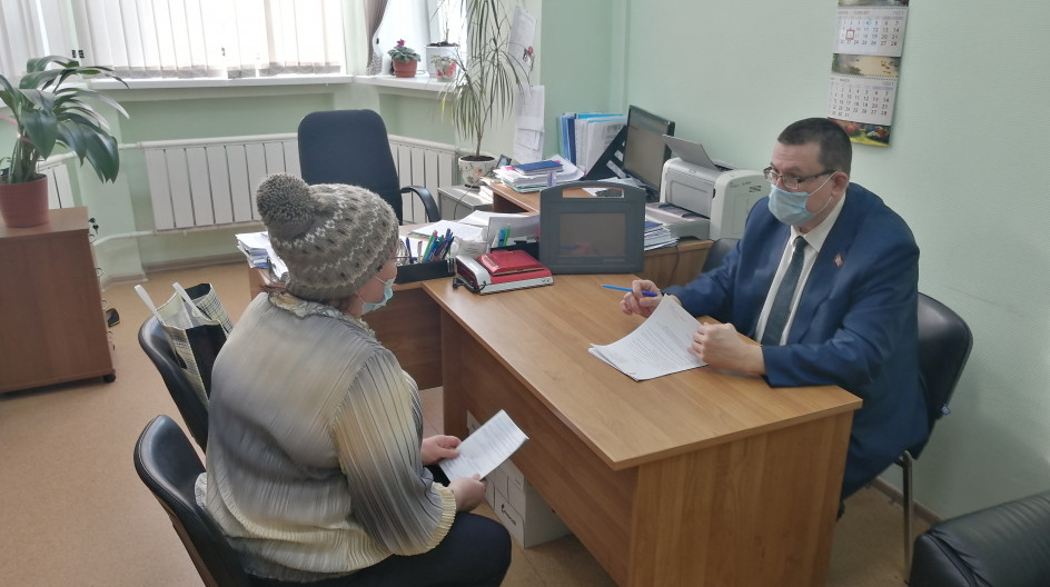 СТУПИНО. На очном приеме граждан Андреем Голубевым решены положительно все обращения граждан