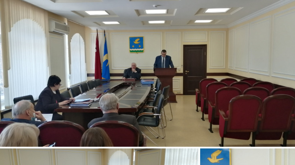 СТУПИНО. Андрей Голубев отчитался о своей работе в 2020 году перед фракцией в местном Совете депутатов
