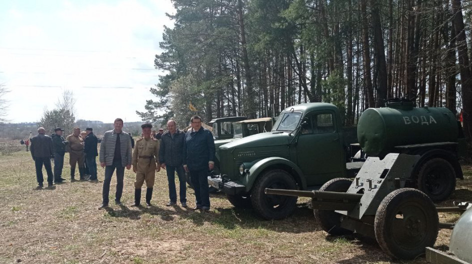 ПРОТВИНО. Андрей Голубев посетил площадки и реконструкцию военно-патриотического фестиваля "Рубеж обороны"
