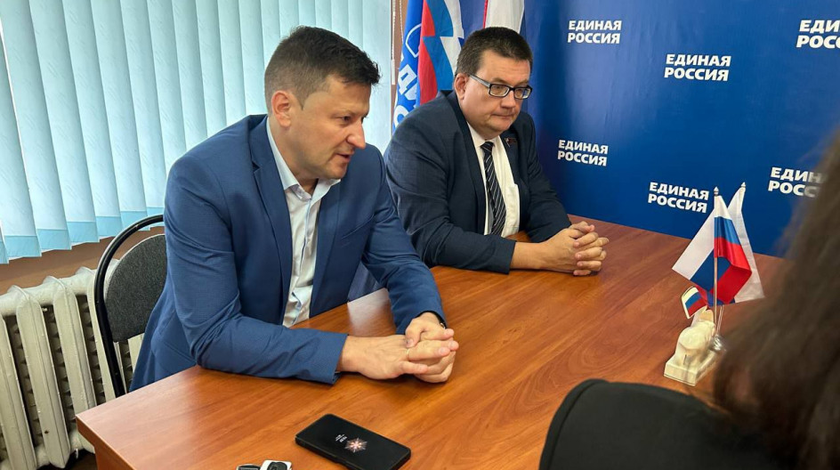 ПРОТВИНО. Принял участие в заседании фракции партии "Единая Россия" в местном Совете депутатов
