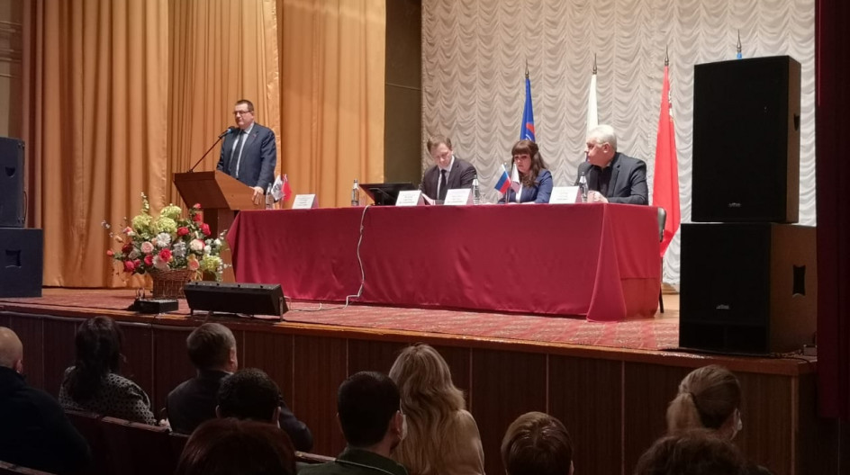 БАРАБАНОВО. Андрей Голубев отчитался перед жителями сельского теротдела "Базаровский"