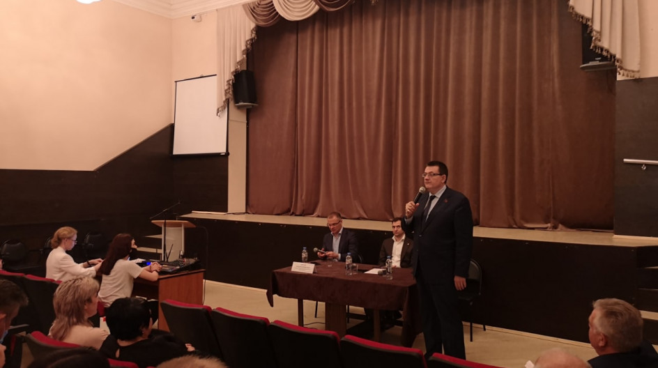 ЖИЛЕВО. В Жилёво состоялась встреча с представителями трудовых коллективов