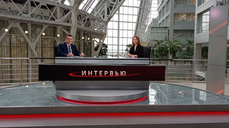 КРАСНОГОРСК. Андрей Голубев дал интервью телеканалу 360 